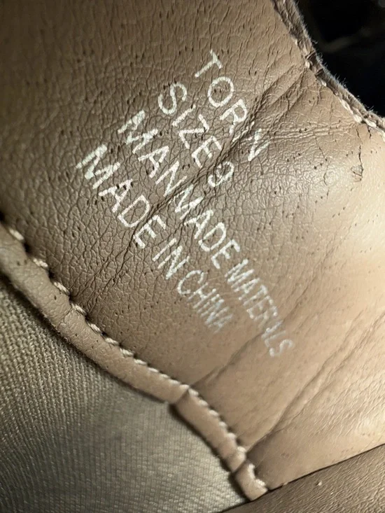 Sugar Western Taupe Studded Trim Low Heel Ankle Booties - Picture 9 of 10